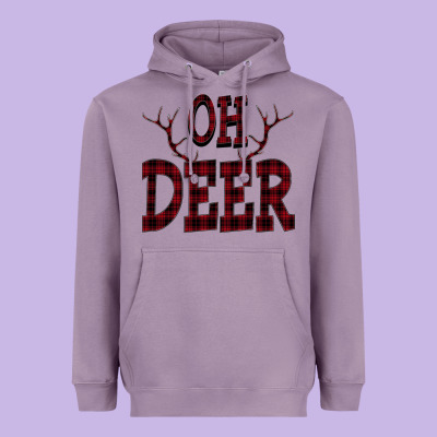 Oh Deer Heavyweight Hoodie Designed By Bettercallsaul