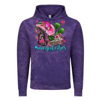 Cloud Purple cowgirl vibes with boots and gun Vintage Hoodie - AdoDesignShop
