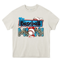 Cream baseball mini with leopard Heavy Core Tee - Zillion Design Studio