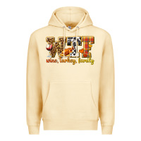 Pina Colada WTF Wine Turkey Family Premium Hoodie - texasbilliewilder