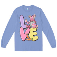 Colony Blue love easter gnome Long Sleeve Tee - MaliasSmallBusiness
