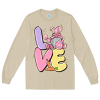 Mushroom love easter gnome Long Sleeve Tee - MaliasSmallBusiness