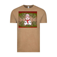 Vintage Coffee Christmas snowman Vintage Tee - AdoDesignShop