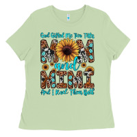 Matcha god gifted me two titles mom and mimi  and i rock them both Ladies Tee - JahusDesignShop