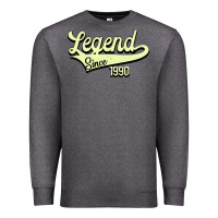 Charcoal Heather Legend Since 1966 Premium Sweatshirt - Bettercallsaul