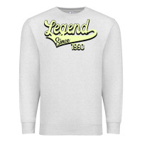 Oatmeal Heather Legend Since 1966 Premium Sweatshirt - Bettercallsaul
