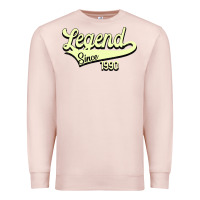Pale Pink Legend Since 1966 Premium Sweatshirt - Bettercallsaul