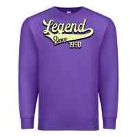Purple Legend Since 1966 Premium Sweatshirt - Bettercallsaul