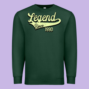 Legend Since 1966 Premium Sweatshirt Designed By Bettercallsaul