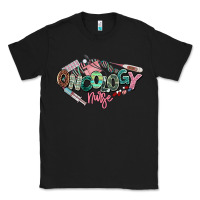 Black Oncology Nurse western Classic Tee - NancyCooperArtShop