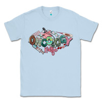 Dusty Blue Oncology Nurse western Classic Tee - NancyCooperArtShop