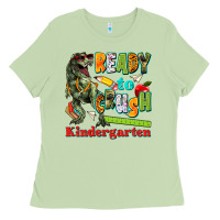 Matcha ready to crush kindergarten Ladies Tee - texasbilliewilder