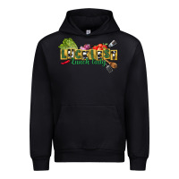 Black Luckiest lunch lady St. Patrick's Day Urban Hoodie - CowGirlArtShop
