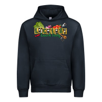 Navy Luckiest lunch lady St. Patrick's Day Urban Hoodie - CowGirlArtShop