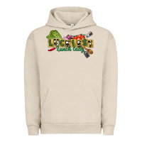 Pigment French Oak Luckiest lunch lady St. Patrick's Day Urban Hoodie - CowGirlArtShop
