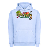 Pigment Grape Ice Luckiest lunch lady St. Patrick's Day Urban Hoodie - CowGirlArtShop