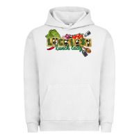 Pigment Lunar Rock Luckiest lunch lady St. Patrick's Day Urban Hoodie - CowGirlArtShop
