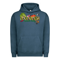 Pigment Midnight Navy Luckiest lunch lady St. Patrick's Day Urban Hoodie - CowGirlArtShop