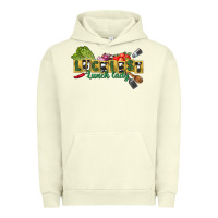 Pigment Pistachio Luckiest lunch lady St. Patrick's Day Urban Hoodie - CowGirlArtShop