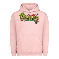 Pigment Salmon Luckiest lunch lady St. Patrick's Day Urban Hoodie - CowGirlArtShop