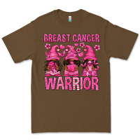 Cacao Breast Cancer Warrior Afro Gnomes Premium Tee - texasbilliewilder