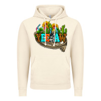 Vintage Artic yeehaw and cactus with horseshoe Vintage Hoodie - AdoDesignShop