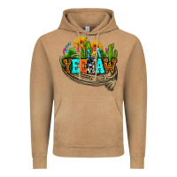 Vintage Camel yeehaw and cactus with horseshoe Vintage Hoodie - AdoDesignShop