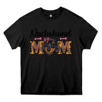 Black western dachshund mom Heavy Core Tee - RanaPortraitStore