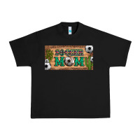 Black soccer mom with ball and cactus and serape licanse plate Urban Heavy Tee - Artiststas