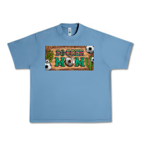 Soccer Mom With Ball And Cactus And Serape Licanse Plate Urban Heavy Tee | Teevron