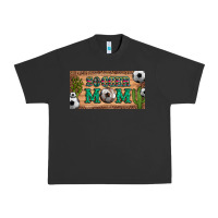Pigment Black soccer mom with ball and cactus and serape licanse plate Urban Heavy Tee - Artiststas