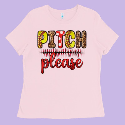Pitch Please Ladies Tee Designed By Zillion Design Studio
