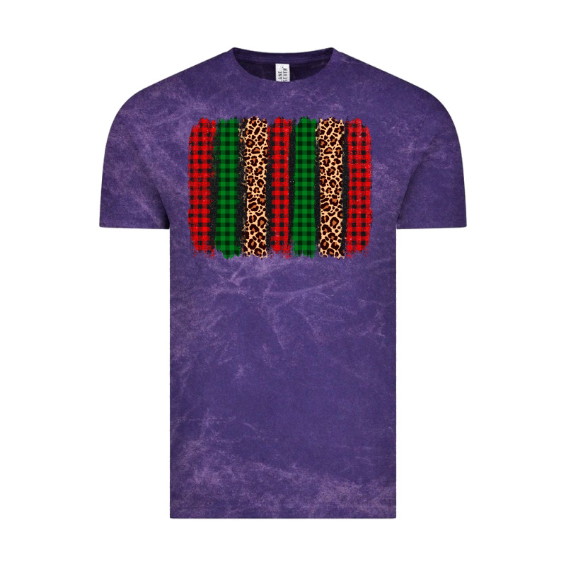 Christmas Glitter Leopard Brushstroke Vintage Tee by AdoDesignShop | Teevron