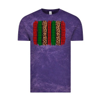 Cloud Purple christmas glitter leopard brushstroke Vintage Tee - AdoDesignShop