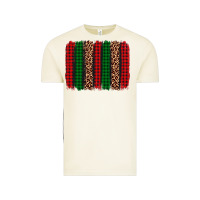 Vintage Arctic christmas glitter leopard brushstroke Vintage Tee - AdoDesignShop
