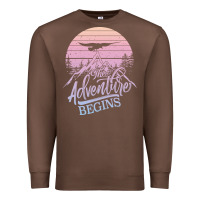 Chestnut The Adventure Begins Premium Sweatshirt - Bettercallsaul