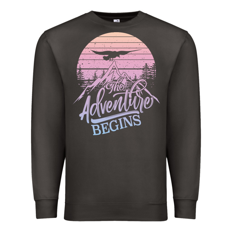 The Adventure Begins Premium Sweatshirt by Bettercallsaul | Teevron