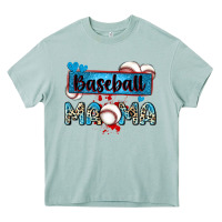 Arona baseball mama with leopard Heavy Core Tee - Zillion Design Studio