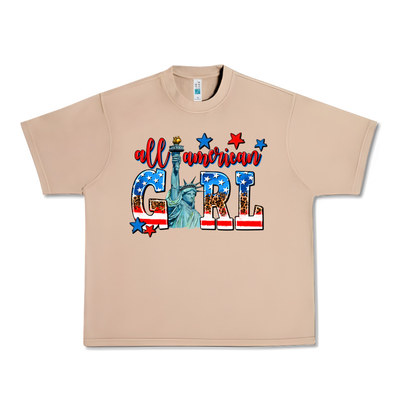 All American Girl Urban Heavy Tee by AdoDesignShop | Teevron