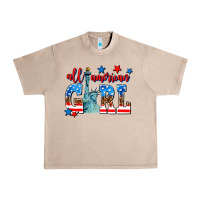 French Oak all american girl Urban Heavy Tee - AdoDesignShop