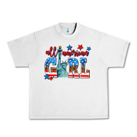 Lunar Rock all american girl Urban Heavy Tee - AdoDesignShop
