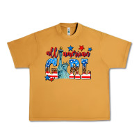 Peanut Butter all american girl Urban Heavy Tee - AdoDesignShop