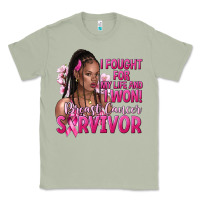Matcha I fought for my life and i won afro woman Classic Tee - NancyCooperArtShop