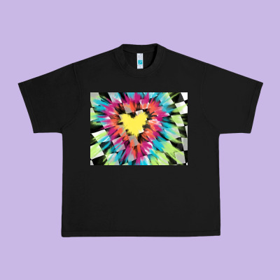 Tie Dye Hearth Shaped Race Flag Background 3200x2400 Urban Heavy Tee Designed By Adodesignshop