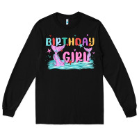 Black birthday girl Long Sleeve Tee - MaliasSmallBusiness