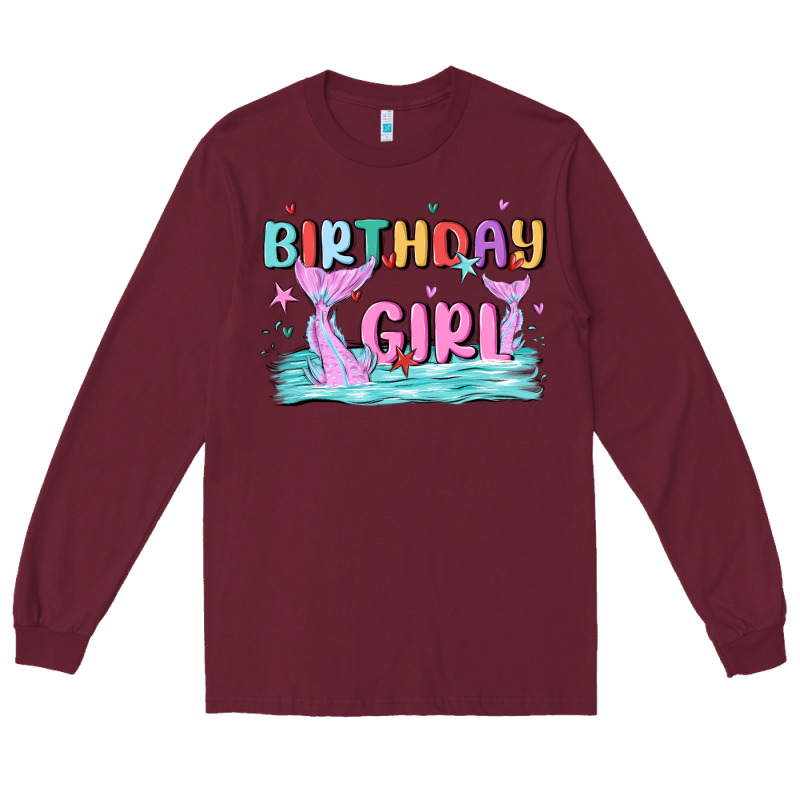 Birthday Girl Long Sleeve Tee by MaliasSmallBusiness | Teevron