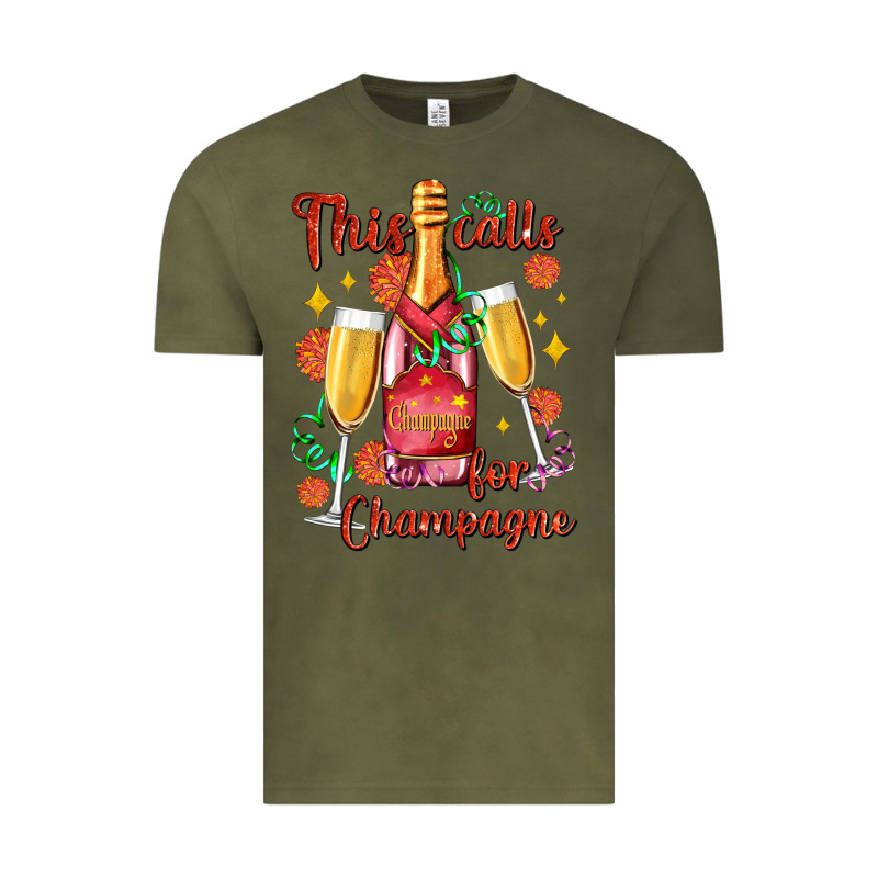 This Calls For Champagne Vintage Tee by AdoDesignShop | Teevron