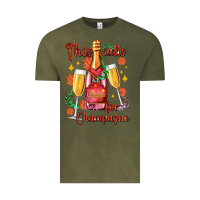Vintage Olive this calls for champagne Vintage Tee - AdoDesignShop
