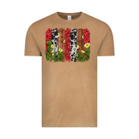 Vintage Camel cactus cowhide  brushstroke Vintage Tee - AdoDesignShop