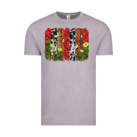 Cactus Cowhide  Brushstroke Vintage Tee | Teevron